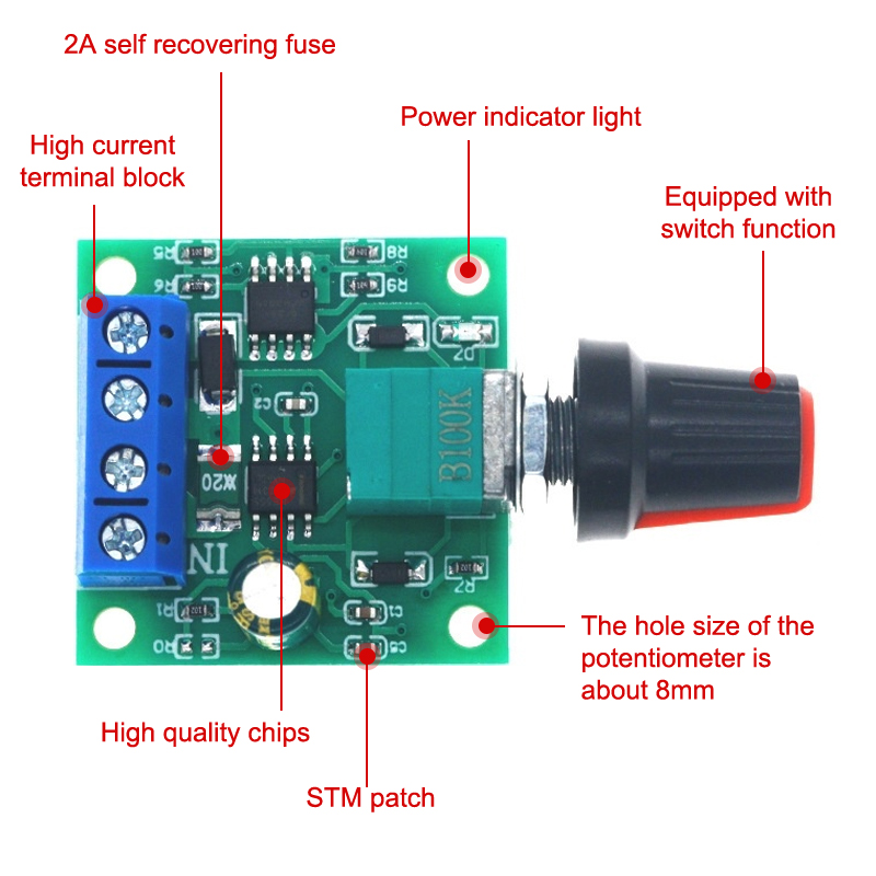 1Pcs Adjustable Speed DC Motor - Home Improvement Us review and price