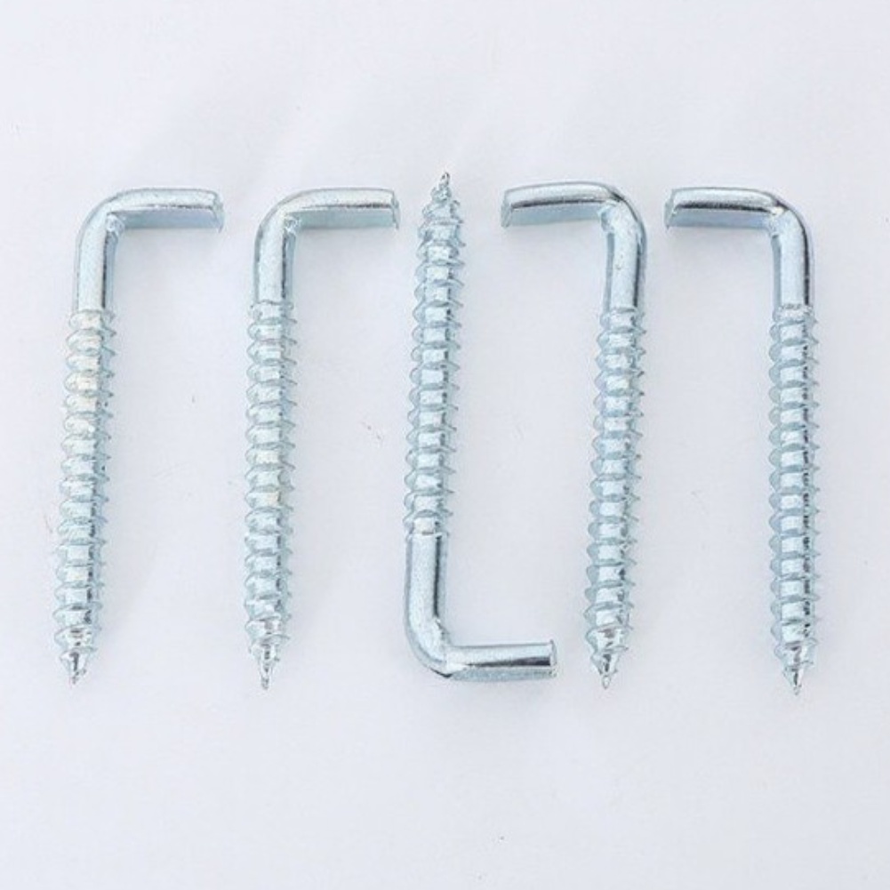 L Shaped Screw Hooks 100 pcs f - Home Improvement Retailers review and price