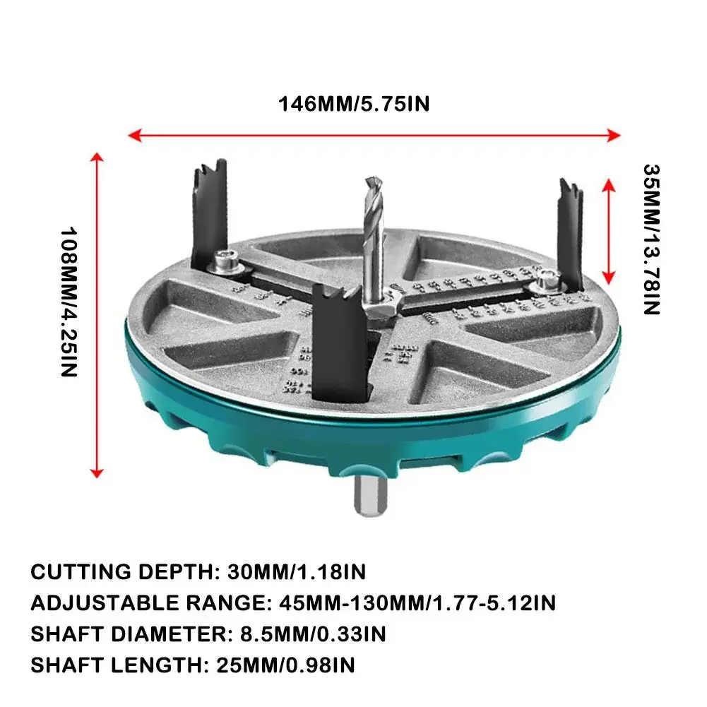 Adjustable Hole Opener Cutting - Home Improvement Center review and price