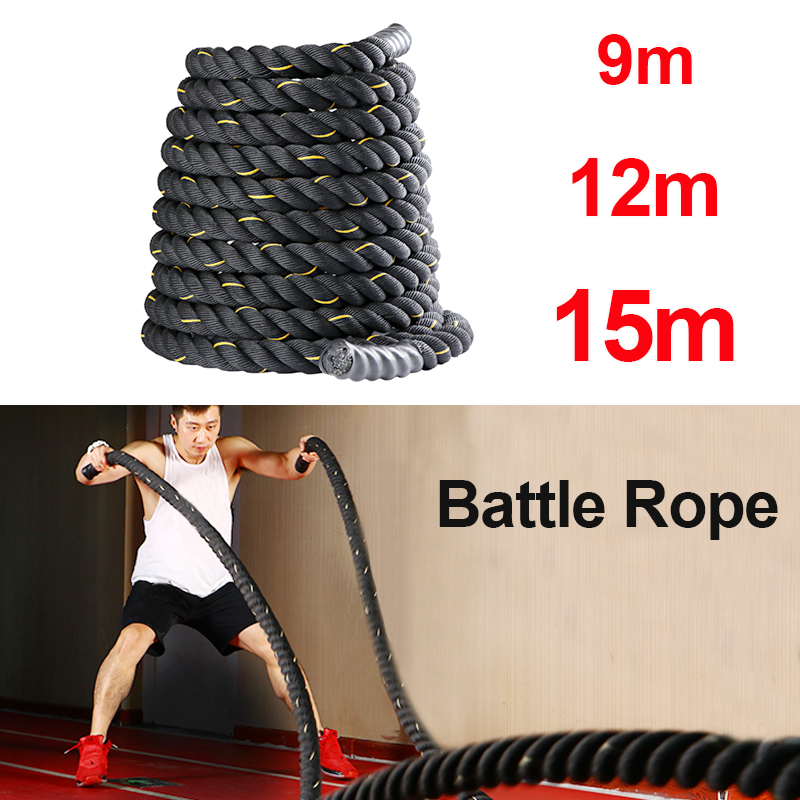 9M/12M/15M Fitness Battle Rope - Home Improvement Man review and price